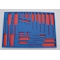 5S Supplies Tool Box Foam Insert 2 Color 26.25 x 39.75in Blue Top / Red Bottom TSF-2639-BLURD - alternate 4